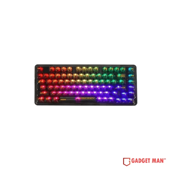 Jedel KL-123 Transparent RGB Mechanical Keyboard