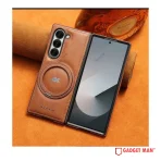 Jinduka Magnetic Leather Case for Galaxy Z Fold Series