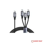 Joyroom A21 30W PD 3-in-1 Braided Fast Charging Cable
