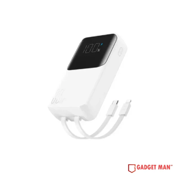 Joyroom JR-PBC06 30W Dual Cable Mini Power Bank - 10000mAh