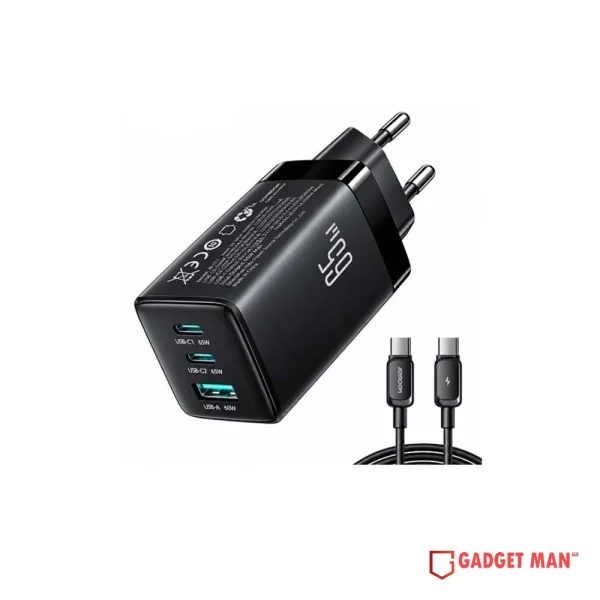 JOYROOM JR-TG10 GaN Fast Wall Charger with Cable - 65W