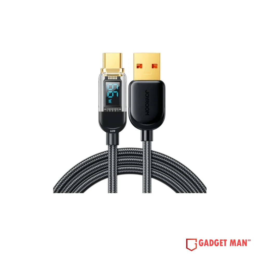 Joyroom S-AC066A4 Digital Display 66W Fast Charging Type-C Cable - 1.2m