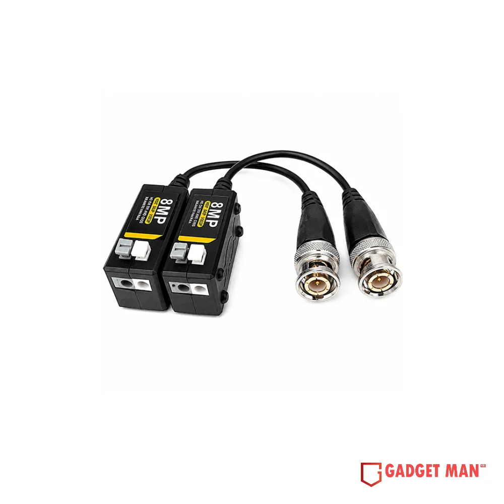K2 CVI/TVI/AHD/CVBS Spilt Join HD Video Balun For CCTV Camera