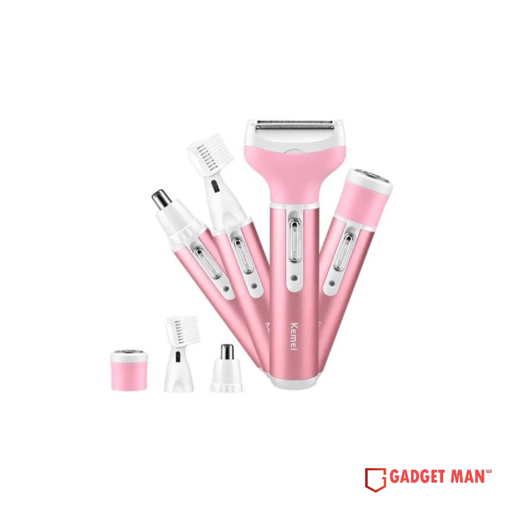 kemei-km-6637-4-in-1-shaver-for-women-gadgetman Kemei KM-6637 4 In 1 Shaver for Women