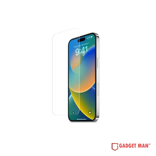 Kuzoom Clear Full Borderless Screen Protector for iPhone 17 Series