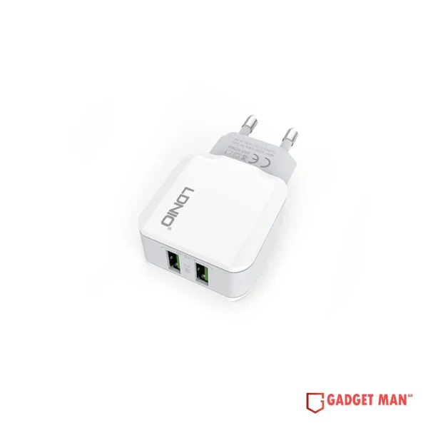 LDNIO A2202 2.4A Dual USB Travel Charger