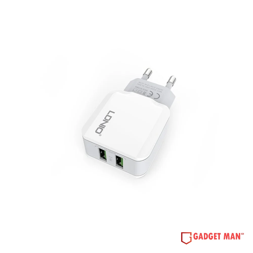 LDNIO A2202 2.4A Dual USB Travel Charger