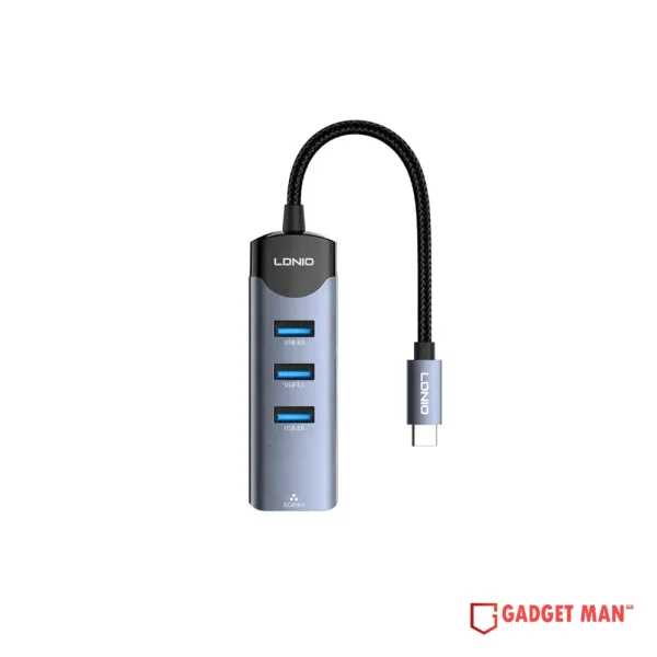 Ldnio DS-144C 4-in-1 USB-C Hub