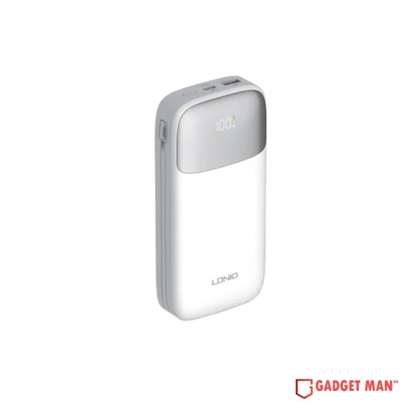 LDNIO PQ20 22.5W Fast Charging Power Bank - 20000mAh
