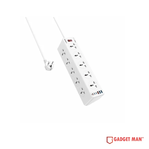 LDNIO SC10610C Power Socket Extension Universal Power Strip - 33W