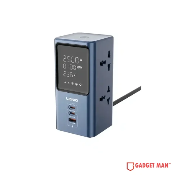 LDNIO SC2 PD Charge Station LED Power Strip - 45W