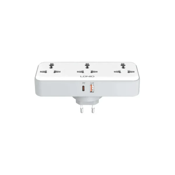 LDNIO SC3317 3 AC Outlets Portable Extension Power Socket