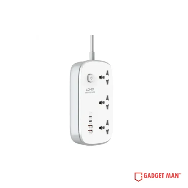 LDNIO SC3416 3 Sockets Universal Power Strip