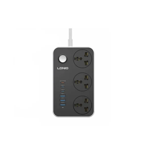 LDNIO SC3604C 3 Sockets Power Strip