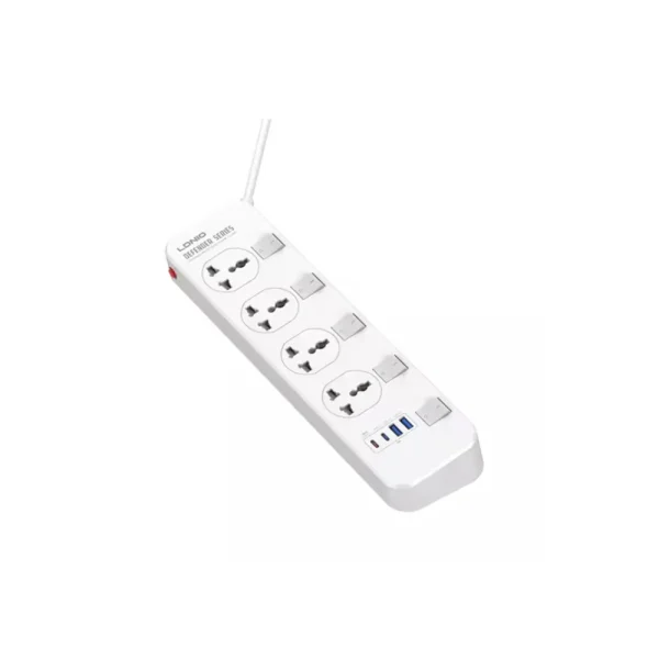 LDNIO SC4408 4 AC Outlets Universal Power Strip