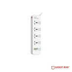 LDNIO SC4408 4 Power Socket + 4 USB Defender Series 2500W