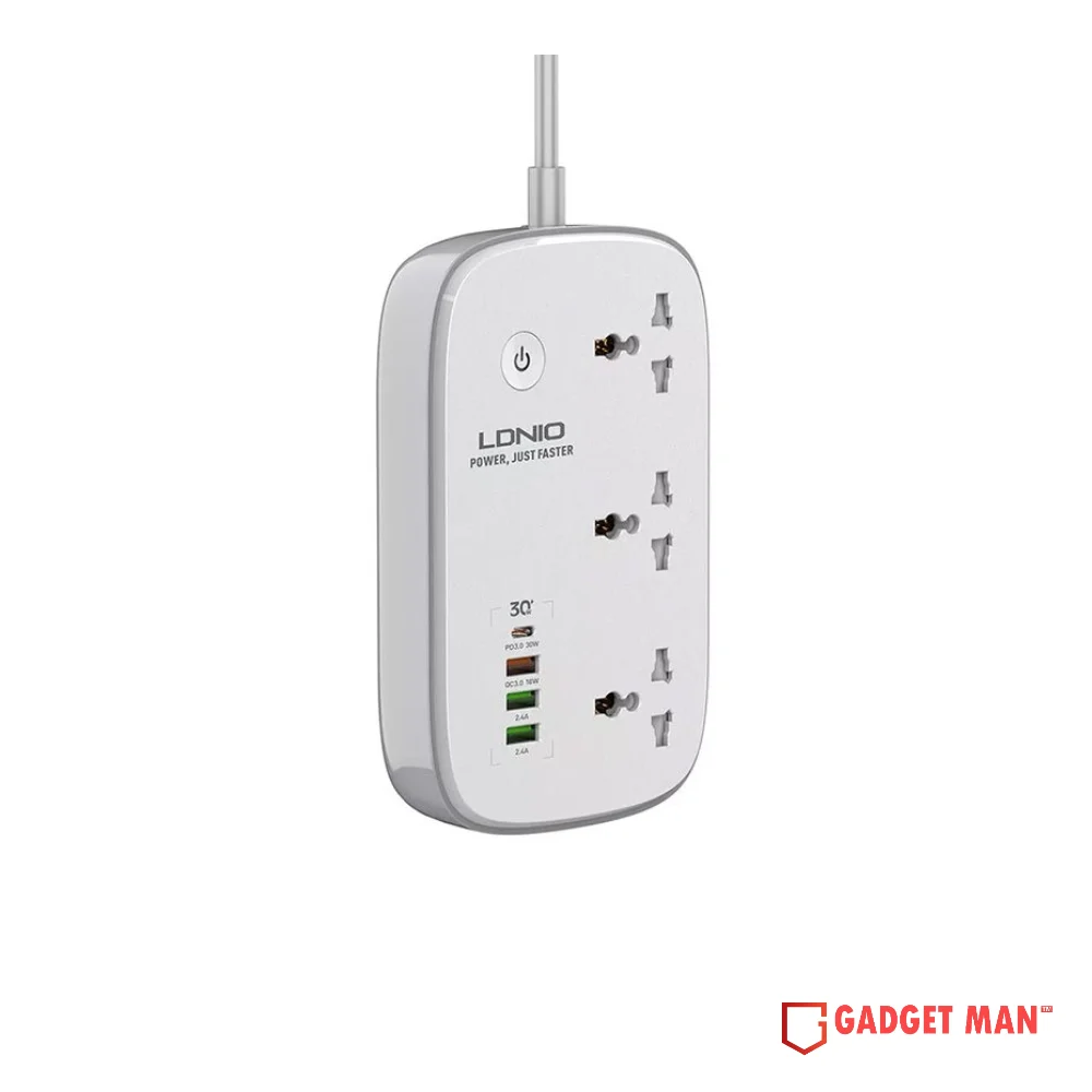 LDNIO SCW3451 Fast Charging Wifi Power Strip Plug
