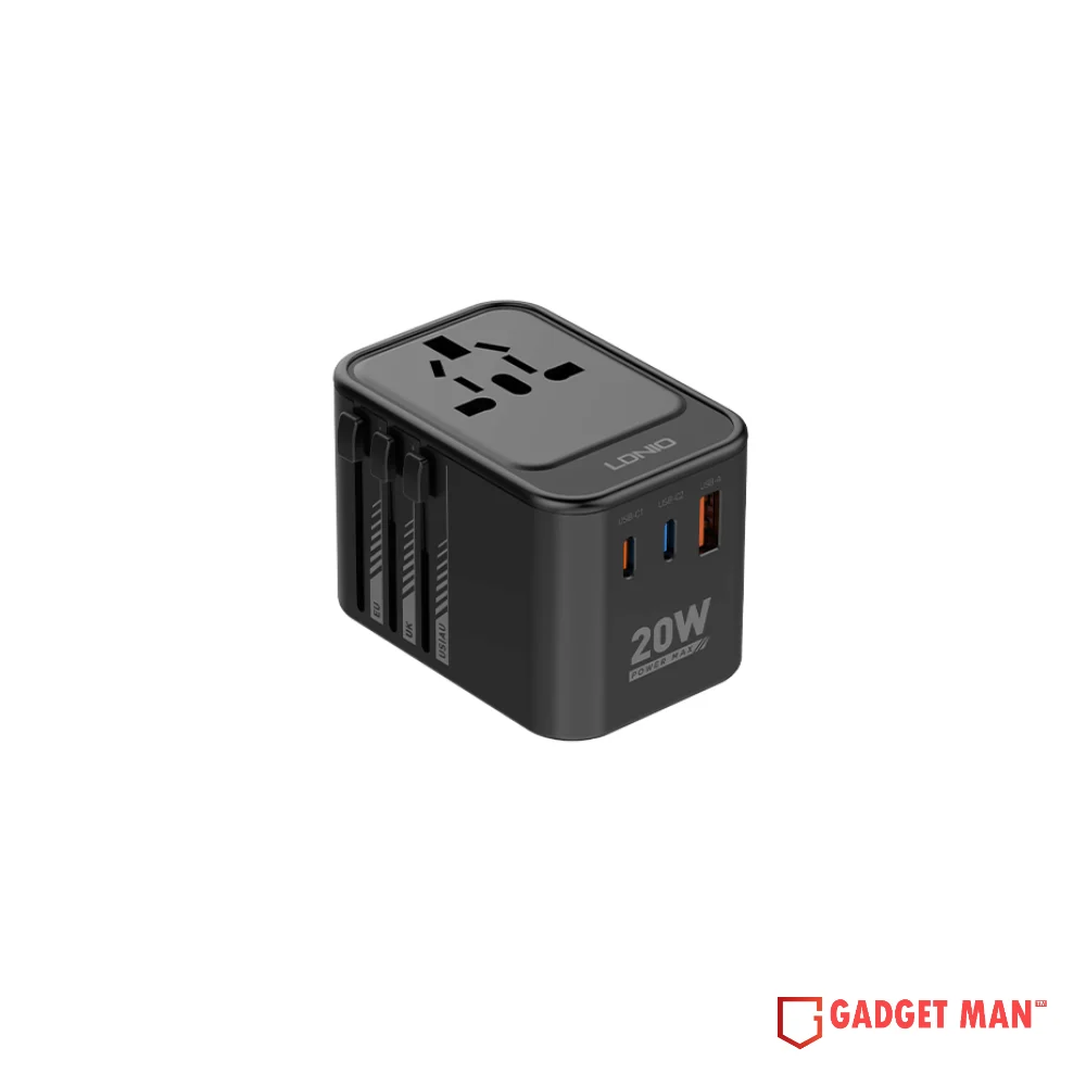 LDNIO Z9 Universal Travel Power Adapter-20W