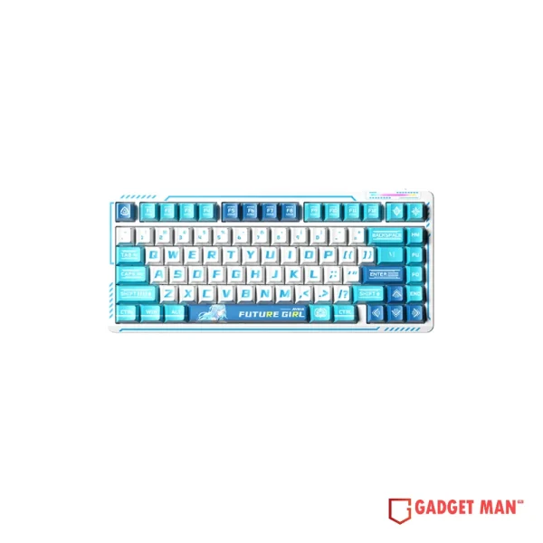 LINGBAO K75 Tri-Mode Hot Swappable RGB Mechanical Gaming Keyboard
