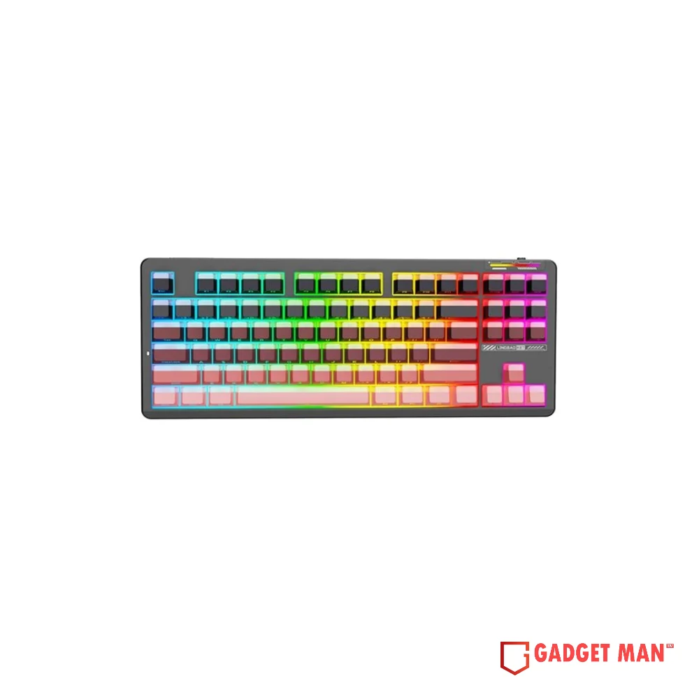 LINGBAO K87 Tri-Mode HI-FI RGB Mechanical Keyboard