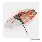 Lumina Classic Tri-Fold Woodden Anti-UV Umbrella