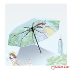 Lumina Dual-Layer Cartoon Tri-Fold Anti-UV Umbrella