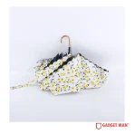 Lumina Floral Printed Manual Compact Umbrella
