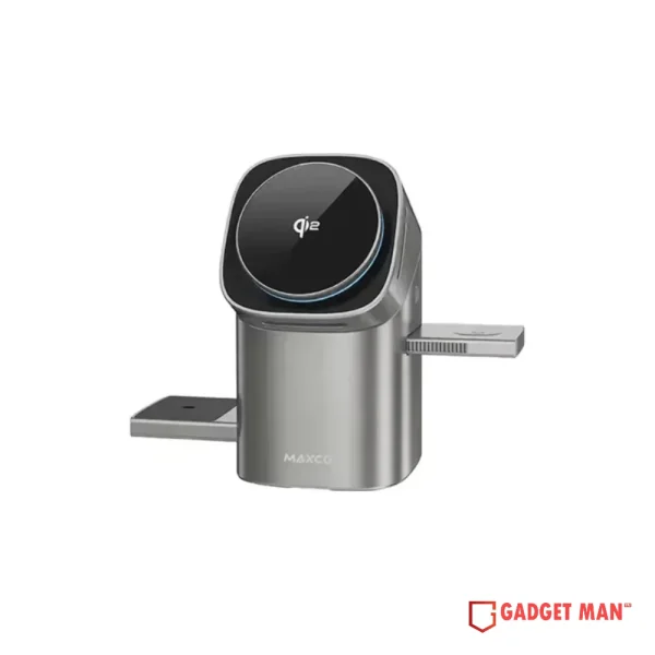 Maxco MW15 Geometry Qi2 3 in 1 Magsafe Wireless Charger - 15W