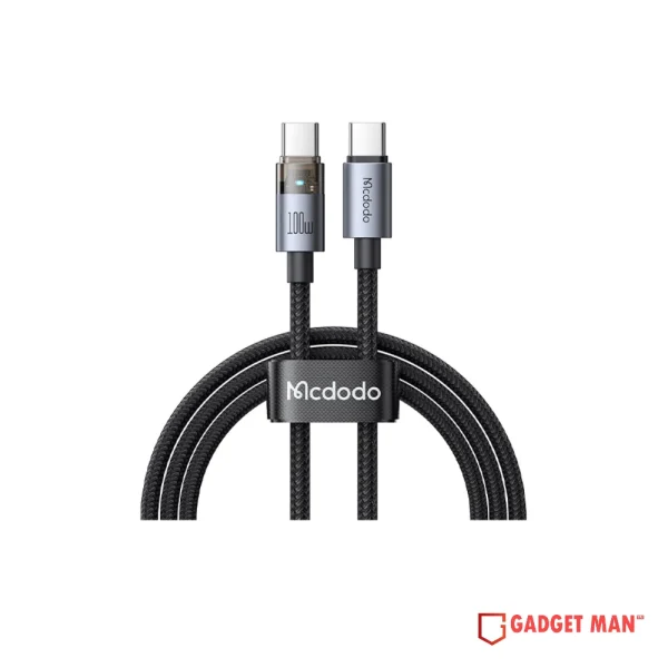 Mcdodo CA-5580 1.2M USB-C to USB-C Transparent Cable