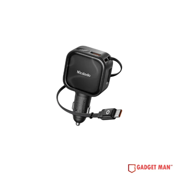 Mcdodo CC-8670 FreeGo Pro LED Display Car Charger with Retractable Cable - 93W