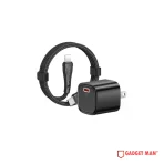 Mcdodo CH-4002 Nano 20 Mini Fast Charger Adapter with USB-C to Lightning Cable - 20W