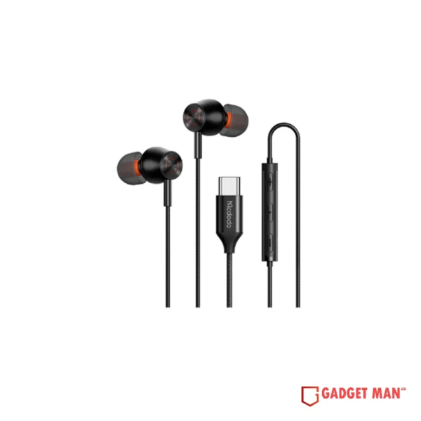 Mcdodo HP-3490 Type-C Stereo Wired 1.2m Earphone