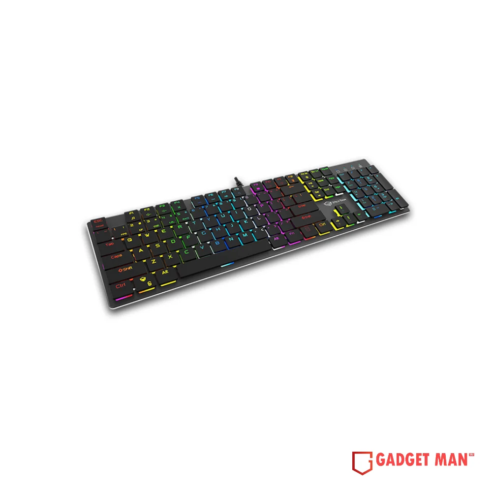 MEETION MT-MK80 RGB Wired Ultra-thin Mechanical Keyboard