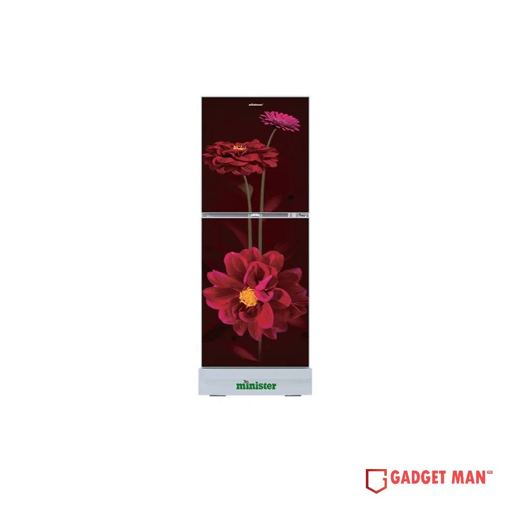 Minister M-165N Red Peony Refrigerator - 165L