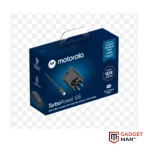 Motorola TurboPower 68W USB-C GaN Wall Charger with 6.5A Cable – Fast Power Delivery , Laptops, Tablets
