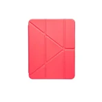 Neon Leather Flip Transparent Case for iPad