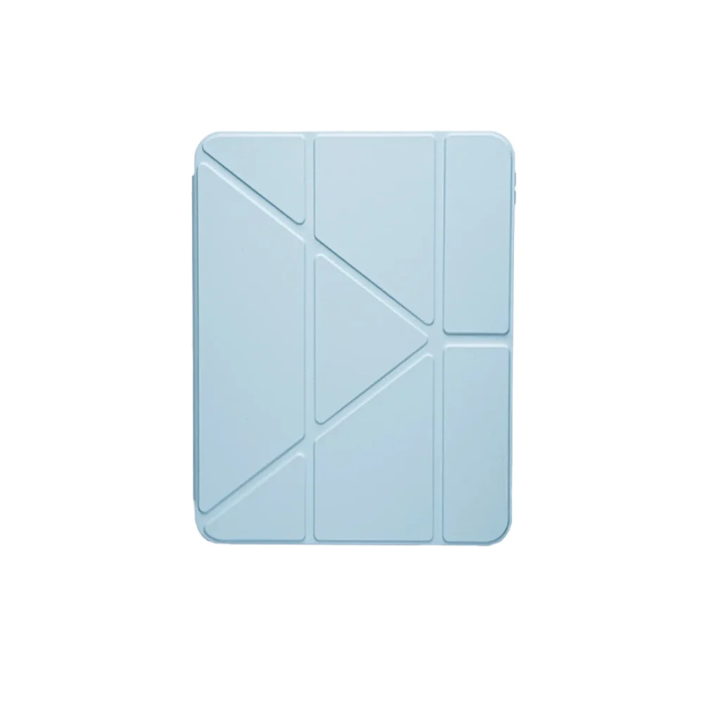 Neon Leather Flip Transparent Case for iPad