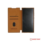 Nillkin Qin Prop Leather Case with Lens Protection for Galaxy S24 Ultra