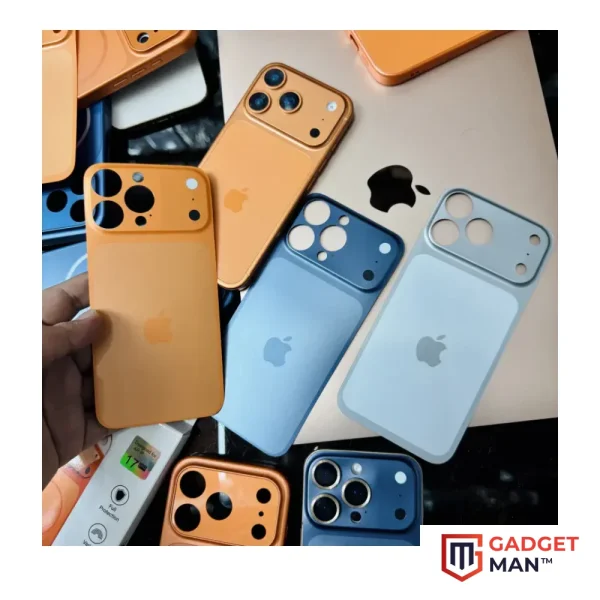 Only Frame iPhone Back Shell 17 Concept with 13-17pro Max Case(only Back Sell 550 Tkside 1190tk Total )