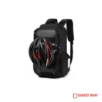 Ozuko 9587 Skateboard Carry Outdoor Waterproof Backpack Multifunctional Hiking Backpack For Men Motorcycle Helmet Storage Bag