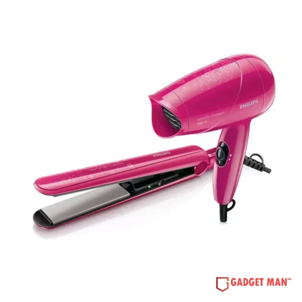 Philips HP8643/46 Hair Straightener and Dryer Combo