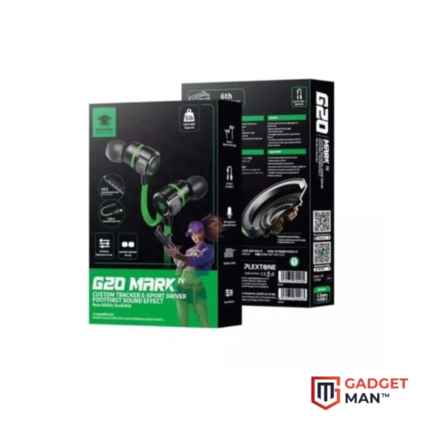 Plextone G20 Mark IV Gaming Earphone with Dual Input (3.5mm & Type-C)