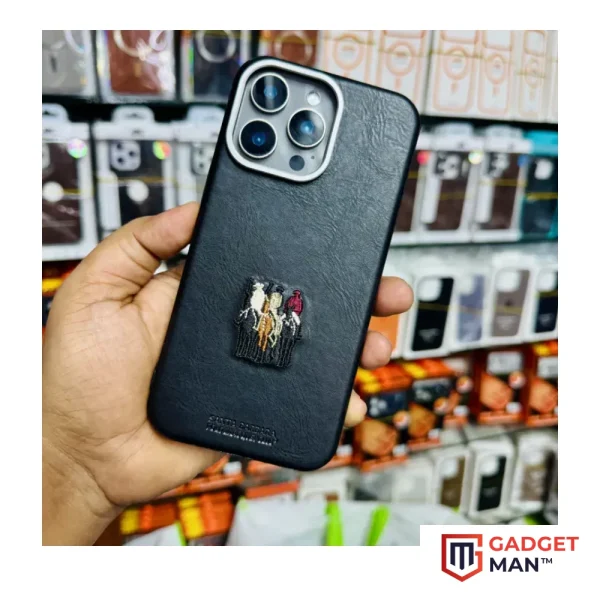 Premium 3Santaa Case Leather Texture Case