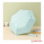 Premium Love Print Dual-Tone Folding Umbrella