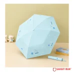 Premium Love Print Dual-Tone Folding Umbrella