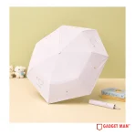 Premium Love Print Dual-Tone Folding Umbrella