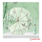 Premium Printed UV Protection Automatic Folding Umbrella