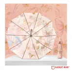 Premium Printed UV Protection Automatic Folding Umbrella