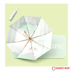 Prism Guard 21-inch 8-Rib Automatic Tri-Fold Umbrella