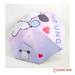 PuppyRain 21-inch 8-Rib Manual Umbrella